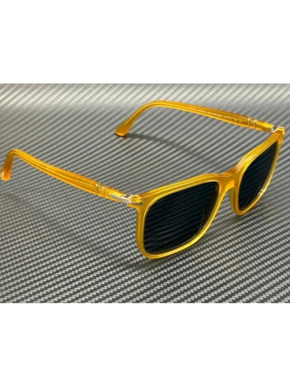 New Persol Men Miele Yellow Sunglasses 53-19-145